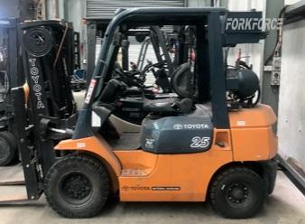 Used Toyota 2.5 Ton Diesel Forklift