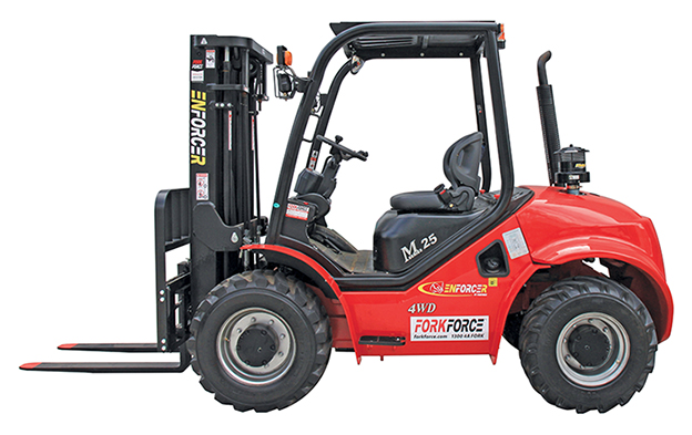 Enforcer 2.5 Ton 4WD Rough Terrain Forklift
