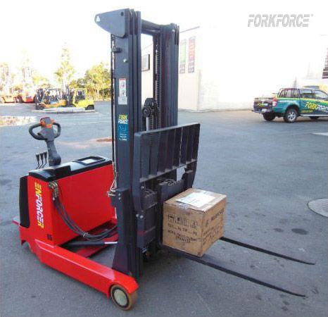 Used Enforcer 1.5-Ton Electric Reach Stacker