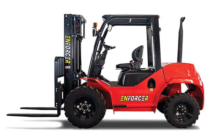 Enforcer 2.5T 4WD Rough Terrain Forklift