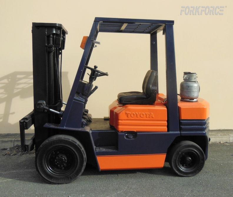 Used Toyota 2.5 Tonne LPG Forklift