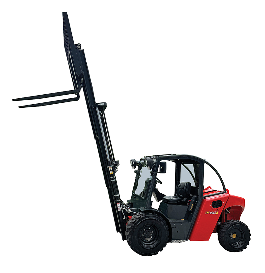 Enforcer 3 Ton Hydrostatic Rough Terrain Forklift – Low Profile