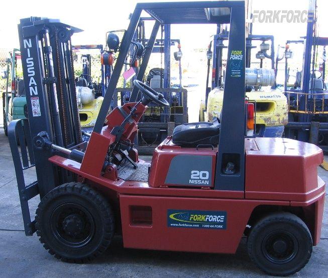 Used 2.5 Tonne LPG Nissan Forklift