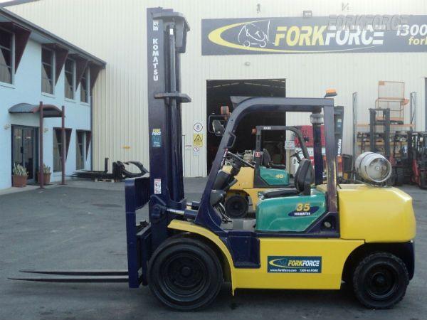 Used Komatsu FG35-7 3.5 Ton LPG Forklift