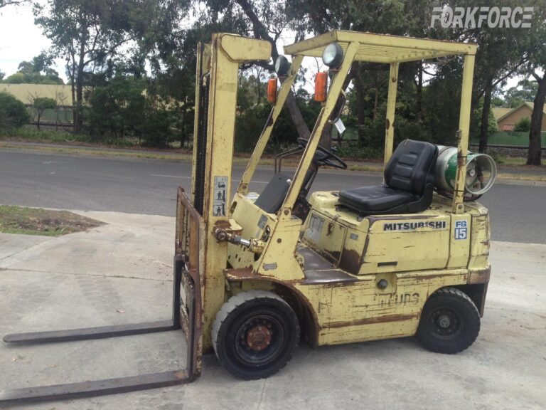 Used Mitsubishi 1.5T LPG – Petrol Forklift