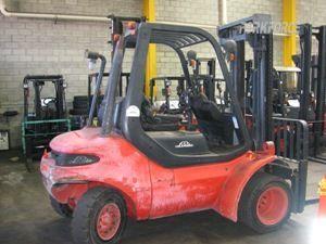 Used Linde H40D forklift
