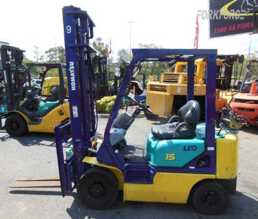Used Komatsu 1.5T LPG Forklift