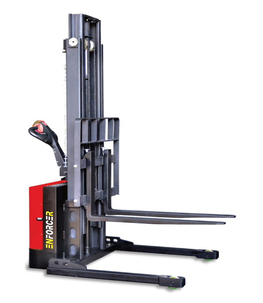 Enforcer 1.5T Walkie Stacker With Straddle Leg