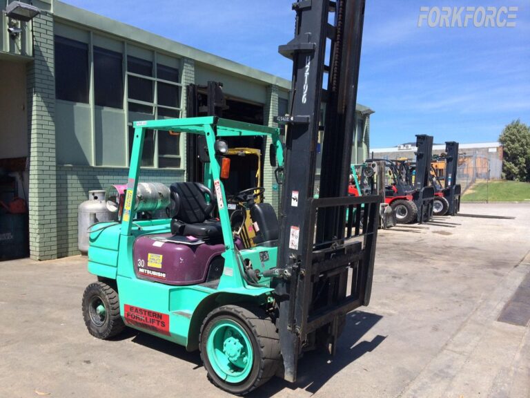 Used Mitsubishi 3 Tonne LPG Forklift
