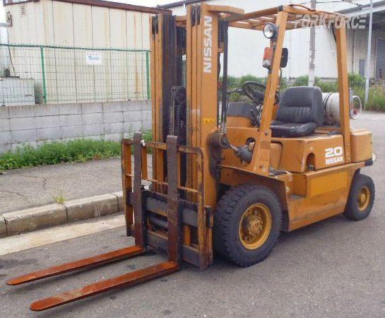 Used Nissan 2.0-Ton LPG Forklift