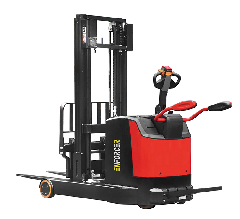 Enforcer 2T Walkie Reach Stacker With Moving Mast