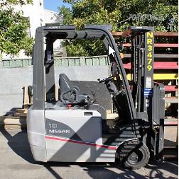 Used Nissan 1.6T 3-Wheel Battery Electric Forklift