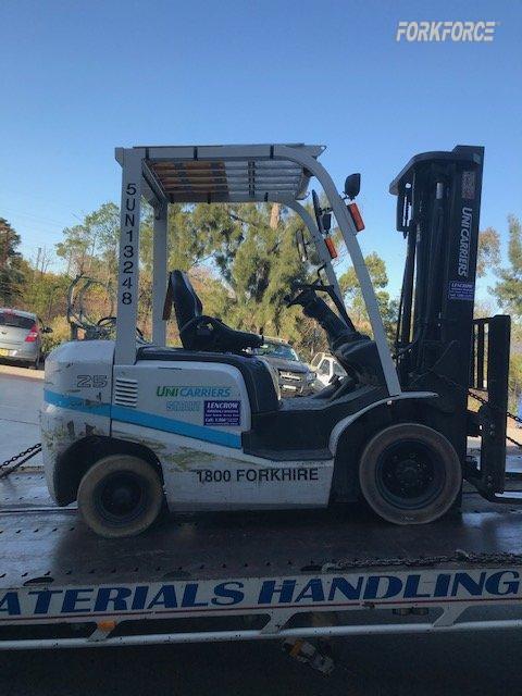 Used Unicarriers 2.5T LPG Forklift