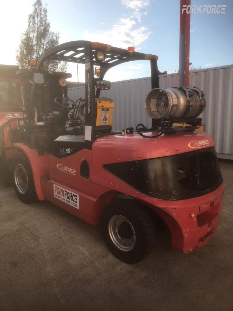 Used 5 Ton Enforcer LPG Forklift (FLGCXT50-01G1ZS-392/3)