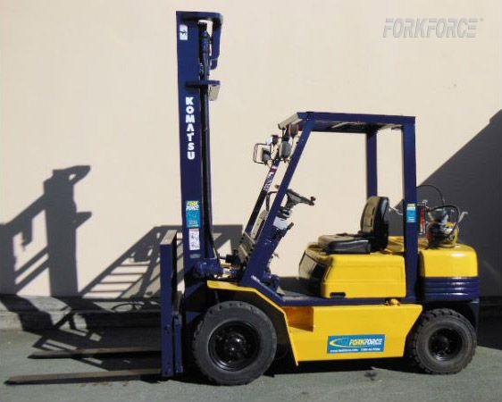 Used Komatsu 2.5 Ton LPG Forklift
