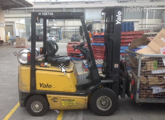 Used Yale 1.8T LPG Forklift