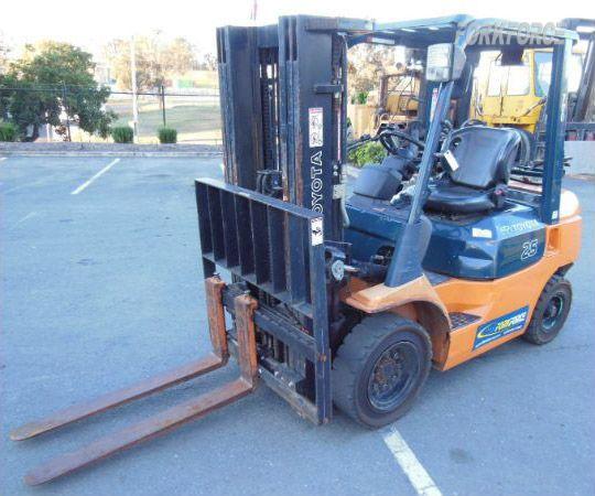 Used Toyota 2.5-Ton Forklift