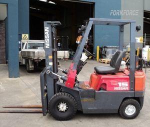 Used Nissan 1.5T LPG Forklift