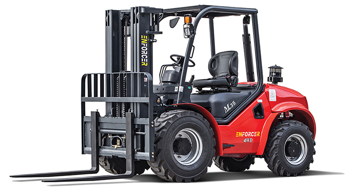 Enforcer 3.5 Ton 4WD Rough Terrain Forklift