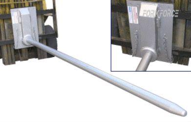Carriage Mounted Forklift Roll Prong