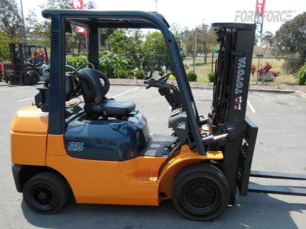 Used Toyota 2.5-Ton LPG Forklift